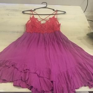 Free People Adella Maxi Dress XS